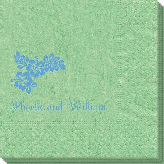 Hibiscus Flowers Bali Napkins