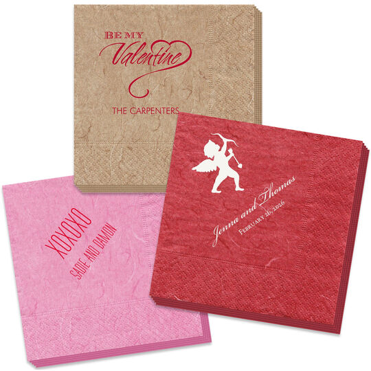 Design Your Own Valentine's Day Bali Napkins