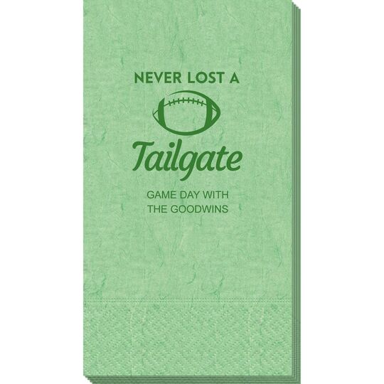 Never Lost A Tailgate Bali Guest Towels