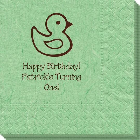 Rubber Ducky Bali Napkins