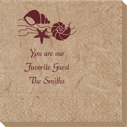 Sea Shells Bali Napkins