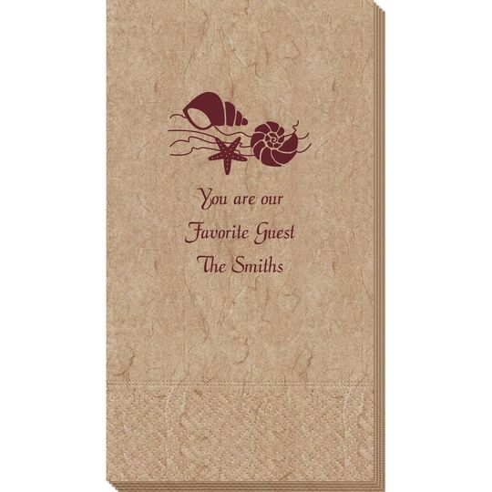 Sea Shells Bali Guest Towels