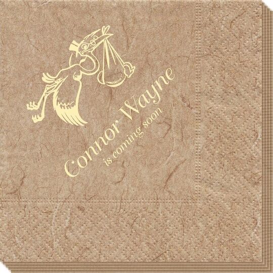 Special Stork Delivery Bali Napkins