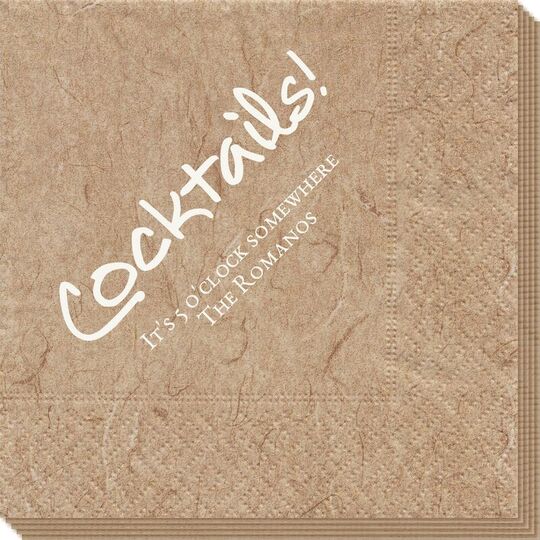 Studio Cocktails Bali Napkins