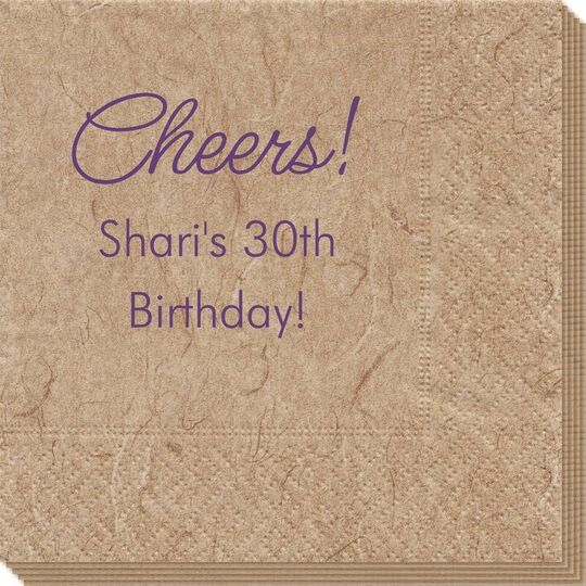 Sweet Cheers Bali Napkins