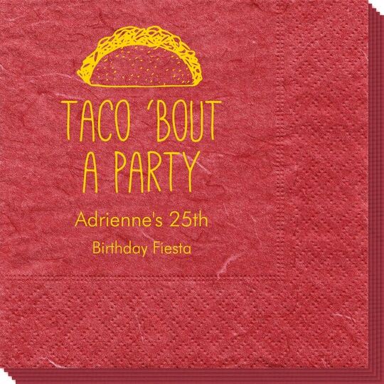 Taco Bout A Party Bali Napkins