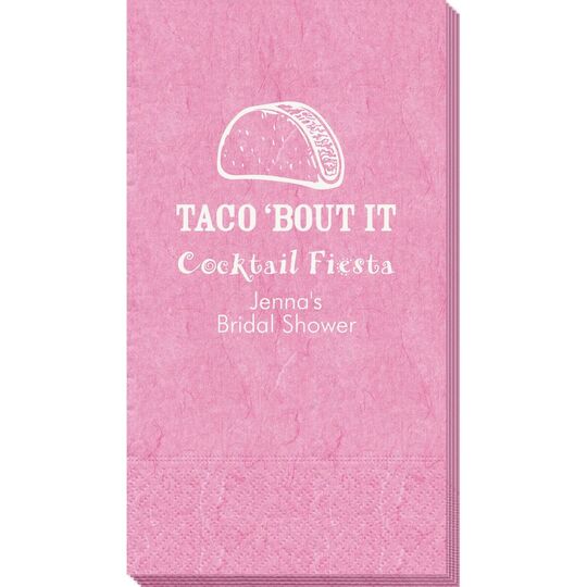 Taco Bout It Bali Guest Towels