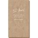 Fun 50 Years Bali Guest Towels Image 1 of 2