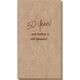 Fun 50 Years Bali Guest Towels Image 2 of 2