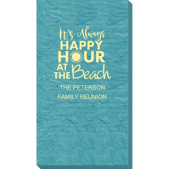 Happy Hour at the Beach Bali Guest Towels