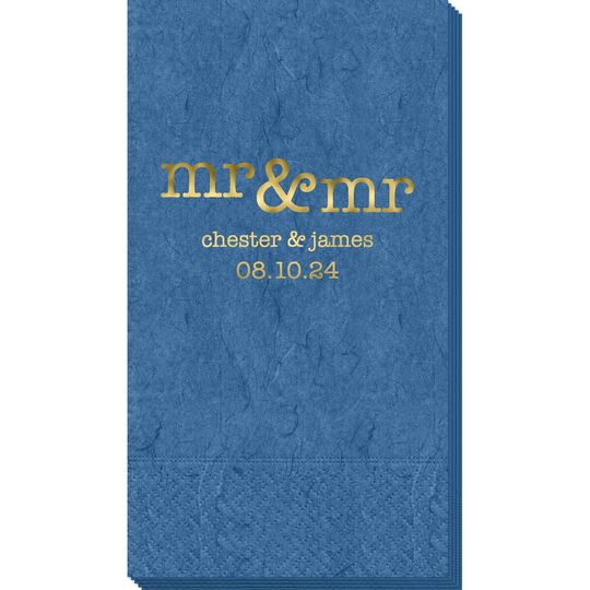 Happy Mr & Mr Bali Guest Towels