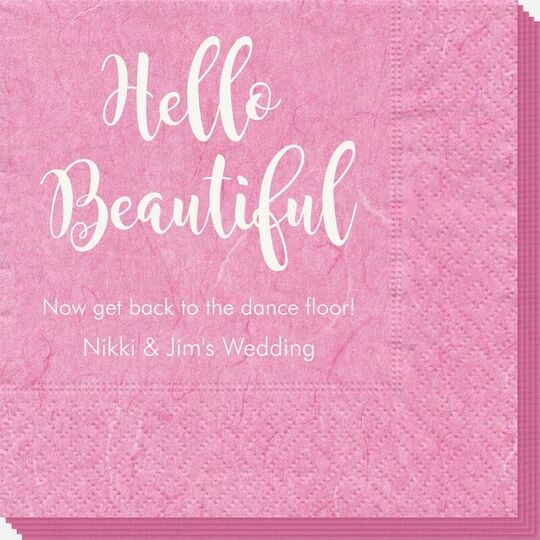 Hello Beautiful Bali Napkins