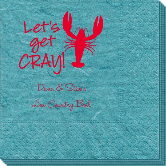 Let's Get Cray Bali Napkins