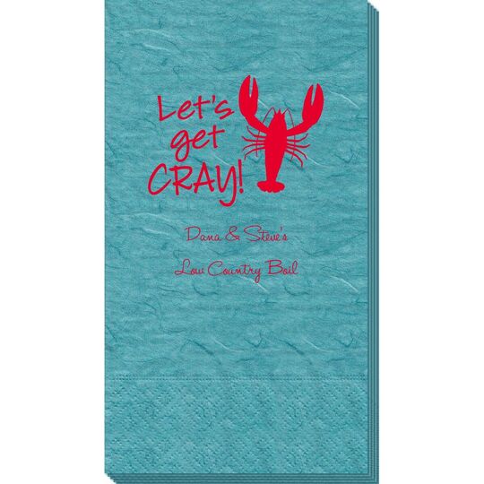 Let's Get Cray Bali Guest Towels