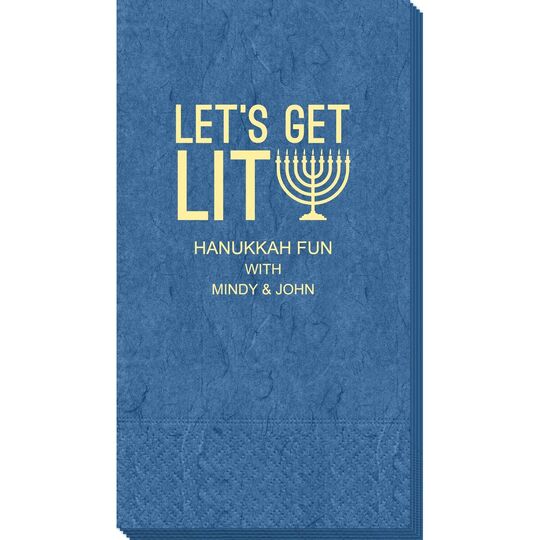Let's Get Lit Bali Guest Towels