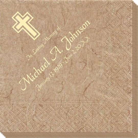 Memorial Cross Bali Napkins