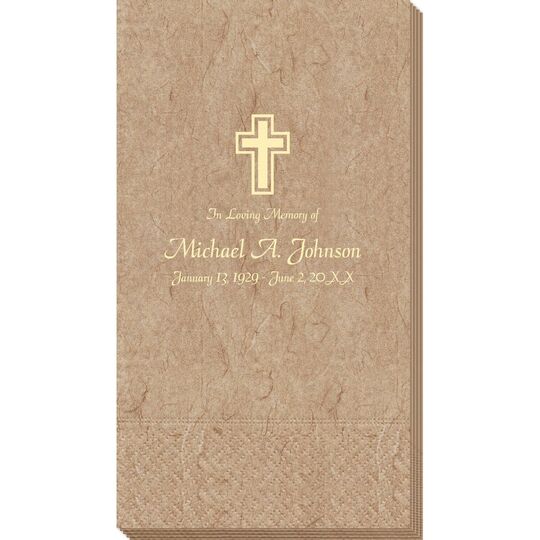 Memorial Cross Bali Guest Towels