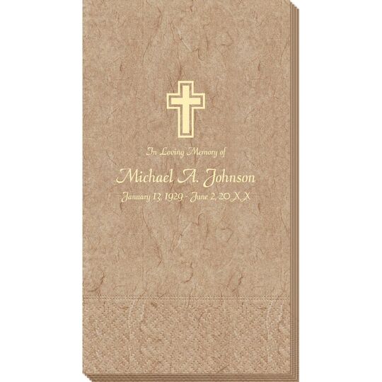 Memorial Cross Bali Guest Towels