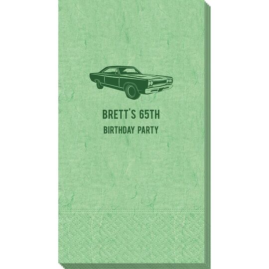 Muscle Car Bali Guest Towels