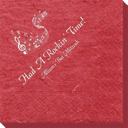 Musical Staff Bali Napkins