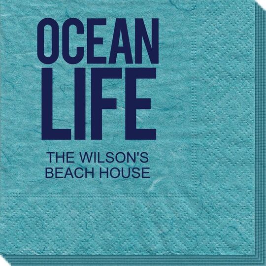 Ocean Life Bali Napkins