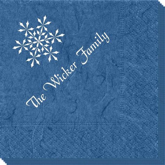 Simply Snowflake Bali Napkins