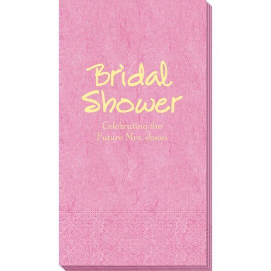 Studio Bridal Shower Bali Guest Towels