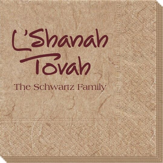 Studio L'Shanah Tovah Bali Napkins