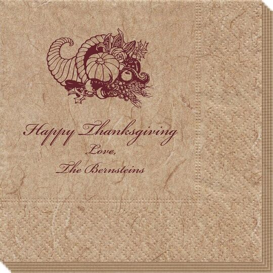 Thanksgiving Horn Bali Napkins