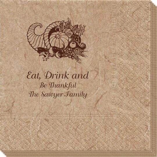 Thanksgiving Horn Bali Napkins