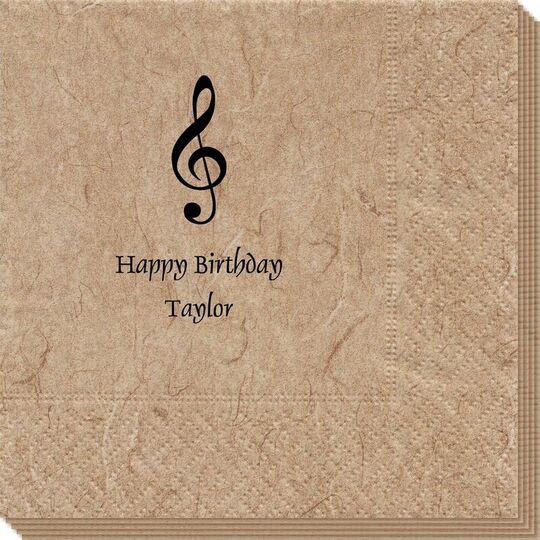 Treble Clef Bali Napkins