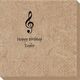 Treble Clef Bali Napkins Image 3 of 3