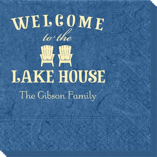 Welcome to the Lake House Bali Napkins