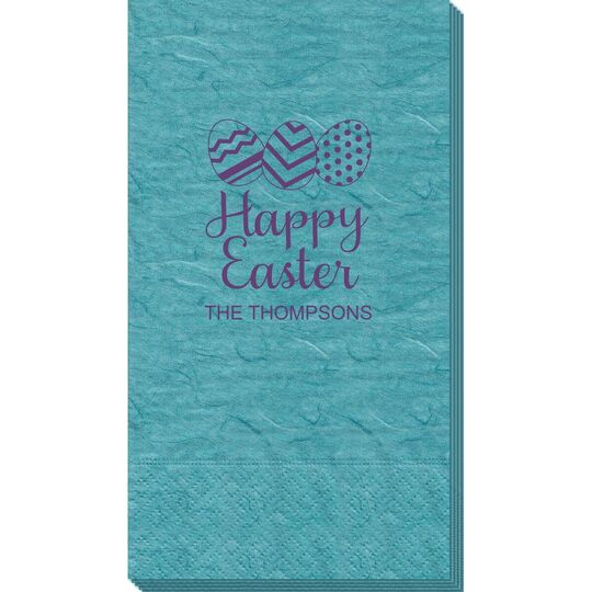 Decorated Easter Eggs Bali Guest Towels