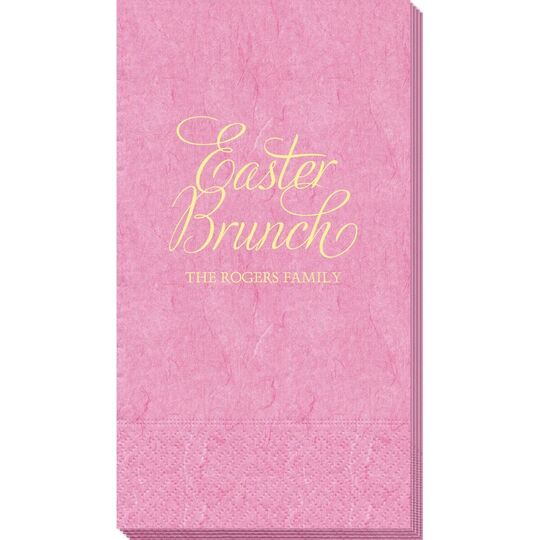 Easter Brunch Bali Guest Towels