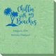 Chillin With My Beaches Bali Napkins Image 1 of 2