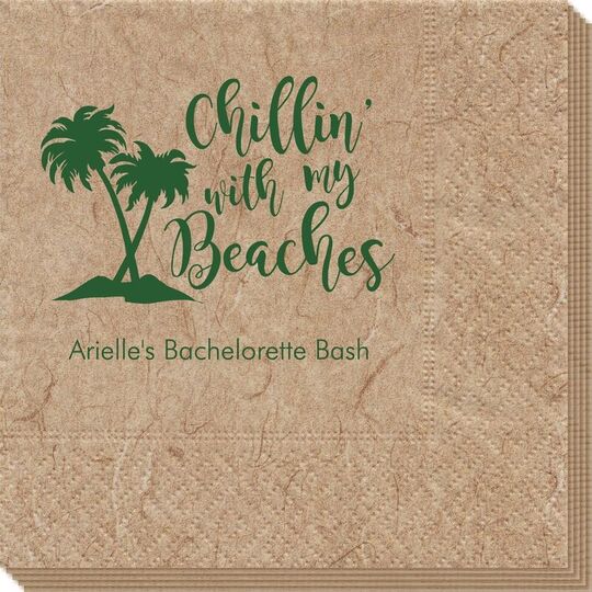 Chillin With My Beaches Bali Napkins