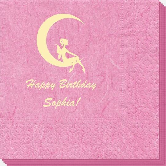 Fairy on the Moon Bali Napkins