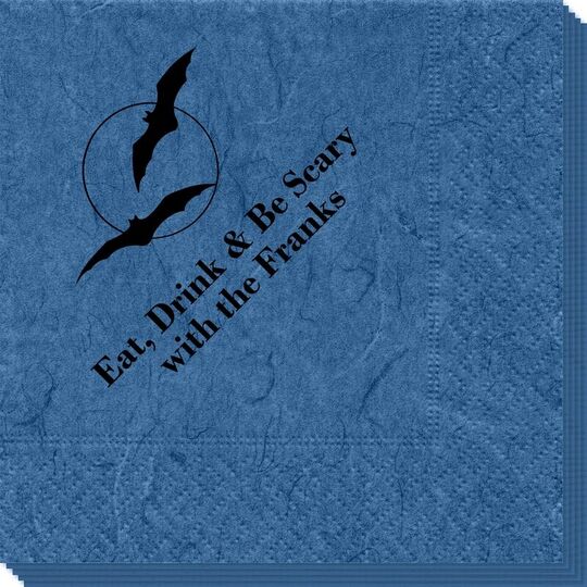 Full Moon with Bats Bali Napkins