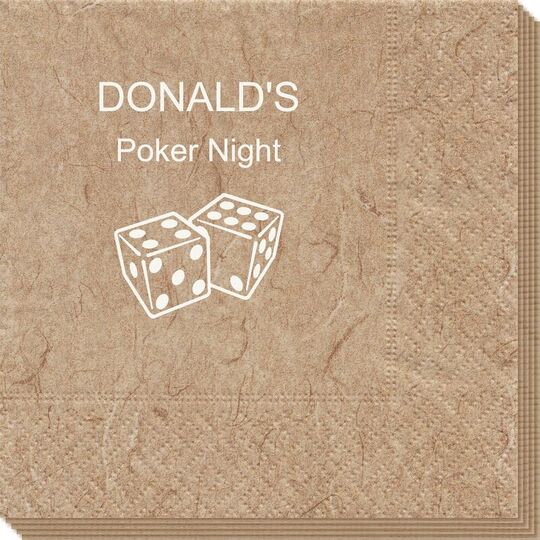 Roll the Dice Bali Napkins
