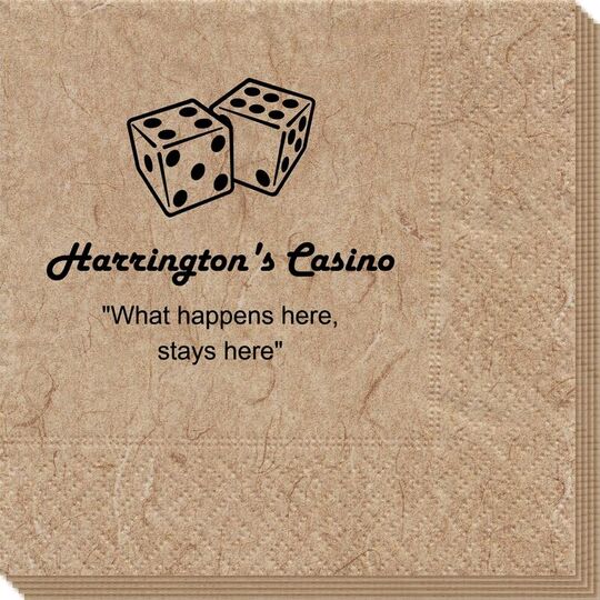 Roll the Dice Bali Napkins