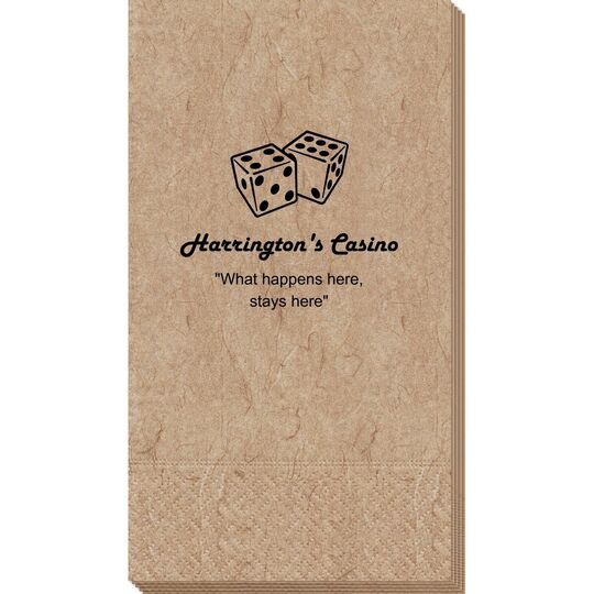 Roll the Dice Bali Guest Towels