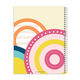 Abstract Circles Spiral Notebook Image 2 of 7