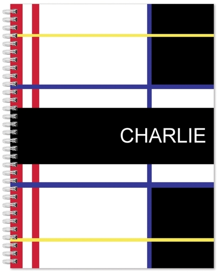 Bold Color Block Spiral Notebook