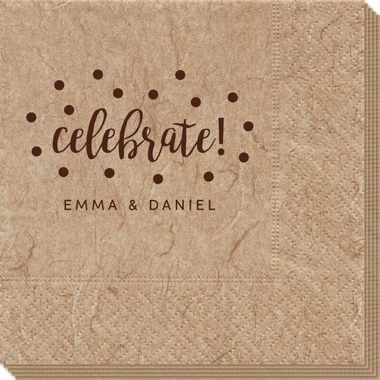 Confetti Dots Celebrate Bali Napkins