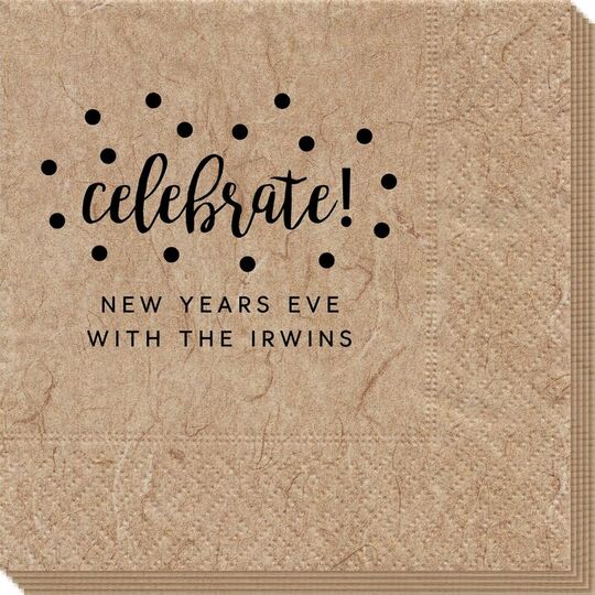 Confetti Dots Celebrate Bali Napkins
