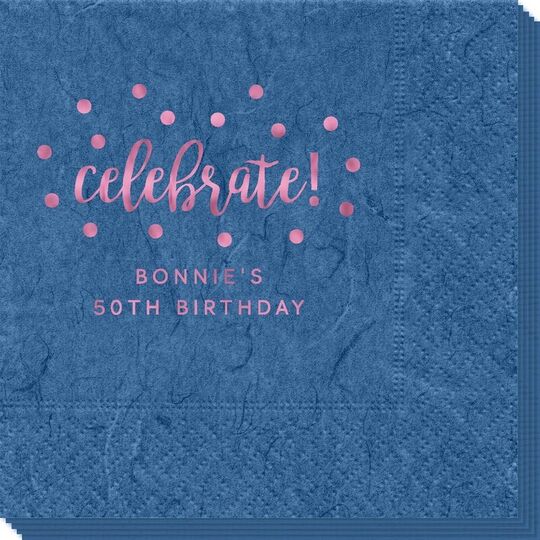 Confetti Dots Celebrate Bali Napkins