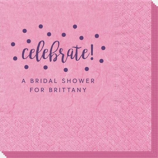 Confetti Dots Celebrate Bali Napkins