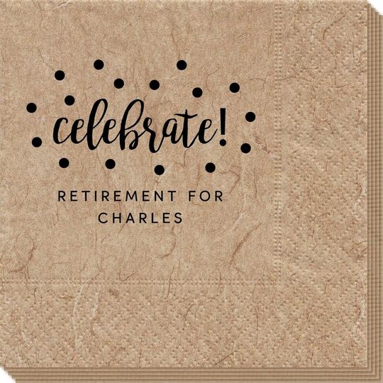 Confetti Dots Celebrate Bali Napkins