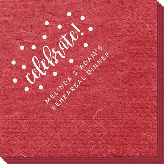 Confetti Dots Celebrate Bali Napkins